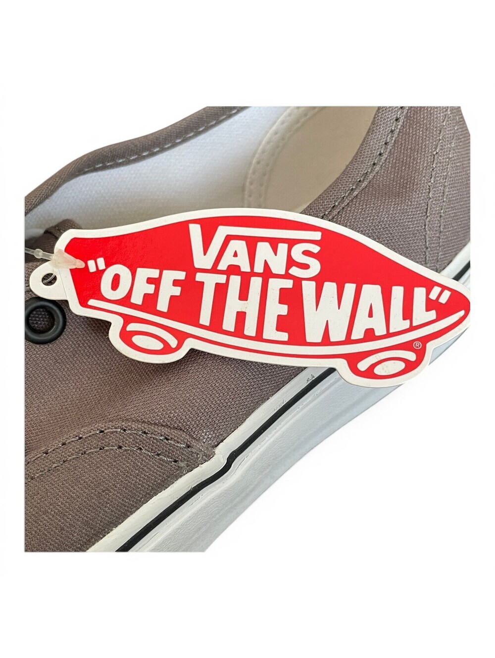Vans Authentic Sneakers Pewter Women Sz 6 Men Sz 4.5 NWT - Picture 7 of 12